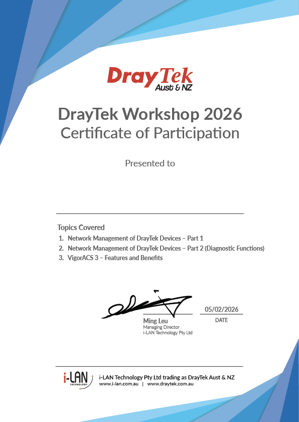 Workshop Certificate